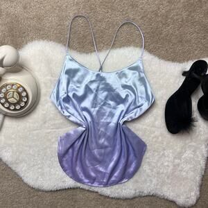 Victoria’s Secret satin shirt!